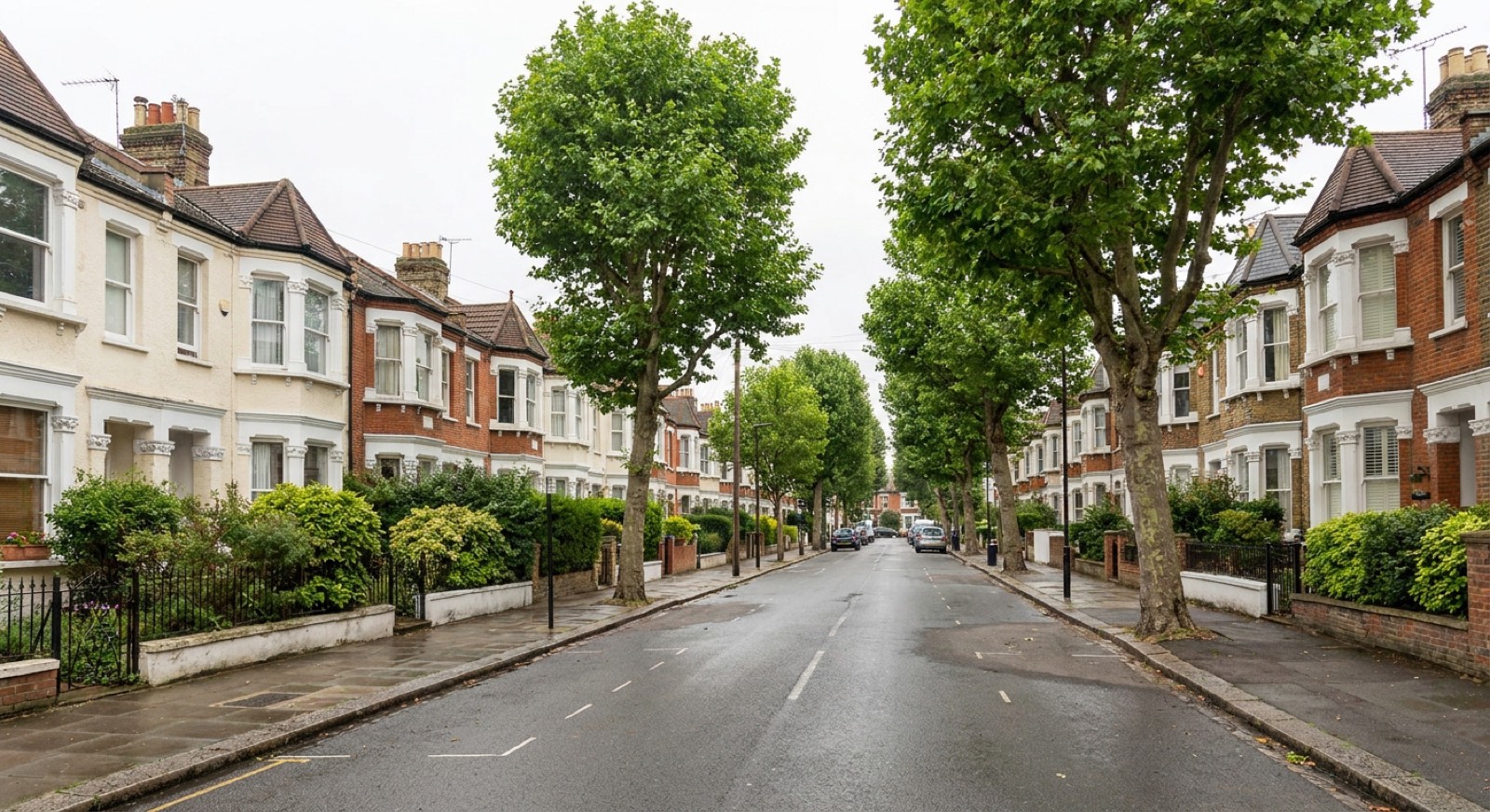 Typical housing in Croydon